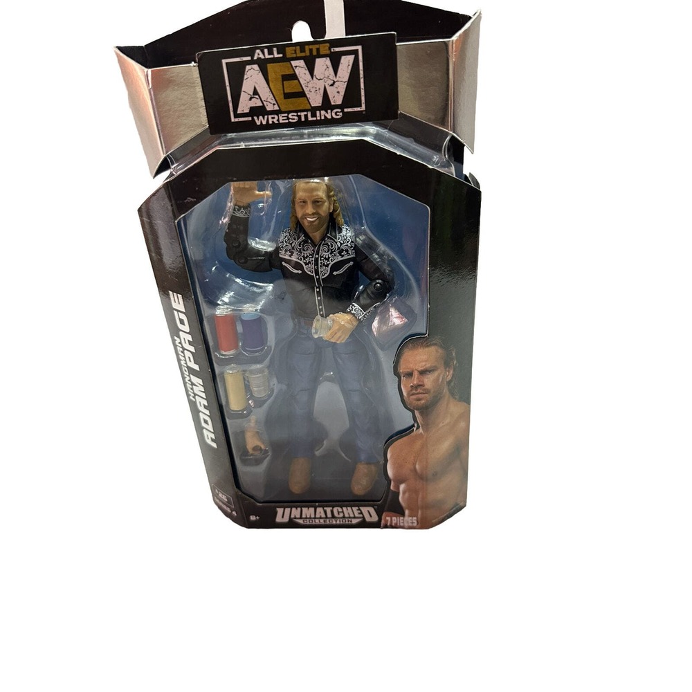 Hangman Adam Page - AEW Unmatched Series 4 Jazwares Toy Wrestling Action Figure